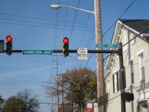 A portion of Hamilton Avenue in Mt. Healthy renamed to commemorate local abolitionist Charles Cheney.